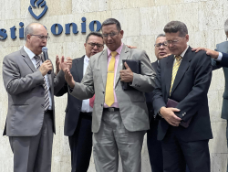 Anuncio de los Nuevos Oficiales Nacionales en la Confraternidad de Presbíteros en Caracas