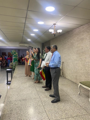 Visita del Rev. Mario Lima a la Iglesia de Pueblo Nuevo en el Zulia