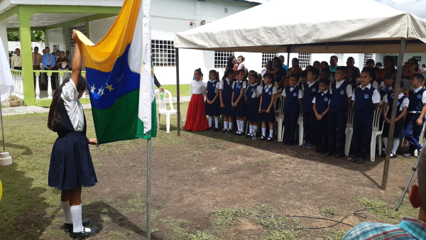Inauguración del primer colegio cristiano del M.M.M. en Venezuela.